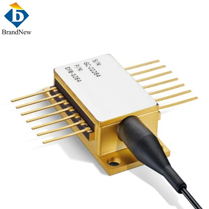 Làser de díode acoblat a fibra de 20 mW 1651 nm